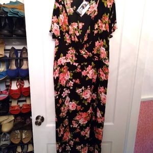 NWT - Pretty Floral Dress from Purple Snow